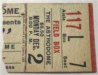 Ticket Stubs
